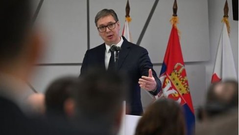 IMAMO OGROMNE AMBICIJE, OD KOJIH NEĆEMO ODUSTATI Vučić: Od izuzetnog je značaja da zemlju razvijamo