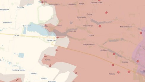 (MAPA) RUSI IZBACILI UKRAJINCE IZ NASELJA BERESTKI: Žestoke borbe za Kurahovo, u toku čišćenje grada