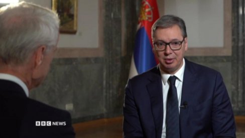 VUČIĆ NA BI-BI-SIJU: Sedimo samo na srpskoj stolici