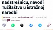 DA LI JE NOVA S GLASILO VJT U NOVOM SADU? Umesto da tužilac javno saopšti sadržaj naredbe, oni sve prosleđuju svom mediju