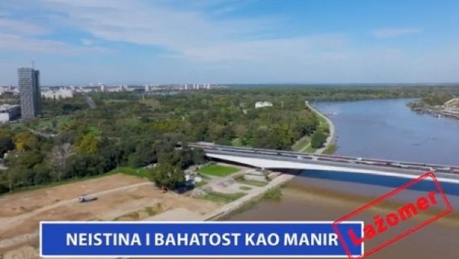 NEISTINA I BAHATOST KAO MANIR OPOZICIJE: Lagali da je konstrukcija Brankovog mosta trula, a potom i bacali farbu na most! (VIDEO)