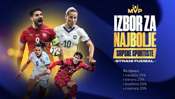 MVP by Mozzart Sport: Ко су најбољи српски фудбалери и фудбалерке у иностранству?