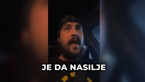 HULIGAN IVAN BJELIĆ ZAPRETIO NOVIM NASILJEM ČIM JE IZAŠAO IZ PRITVORA: Biće Majdan u Srbiji! Vučiću, uhapsićemo te! (VIDEO)