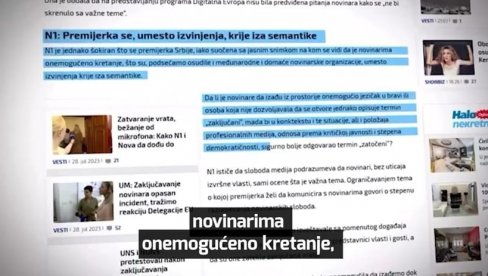 ЛИЦЕМЕРЈЕ Н1: Оно што данас по њима није насиље прошле године било међународни скандал (ВИДЕО)