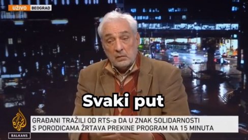 OPOZICIONAR OTRČAO NA AL DŽAZIRU DA KUKA ZBOG VUČIĆA: Mora ceo region da se ujedini protiv njega! (VIDEO)