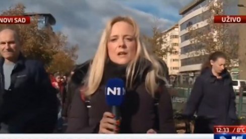 LAŽOVIZIJA: Reporterka N1 slagala da je Ješić uhapšen jer je spasavao mladića a istina je da je priveden zbog napada na policajca! (VIDEO)