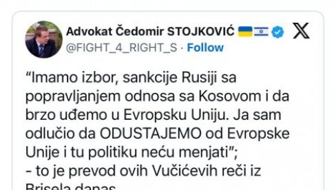 ODMAH GA PRENELI KURTIJEVI MEDIJI: Ideolog Đilasovih protesta poručio: Rušimo Vučića jer neće da se povinuje i da uvede sankcije Rusiji