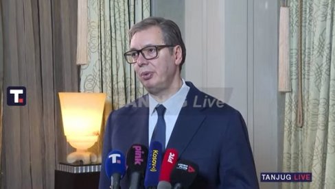 VUČIĆ PORUČIO: Dok sam predsednik Kosovo neće biti priznato, a Srbija članica NATO