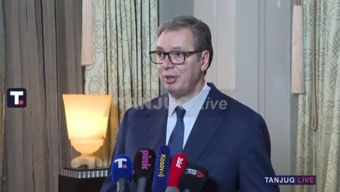 VUČIĆ O PROTESTU U BEOGRADU NA VODI: Više sam ja okupio ljudi u ciriškom hotelu