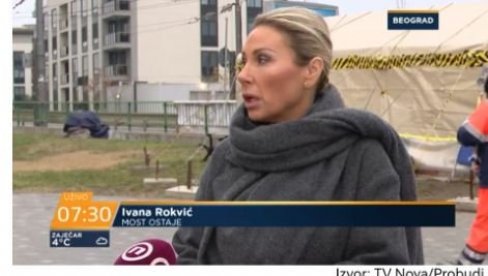 BAHATOST ALEKSIĆEVE POSLANICE: Ivana Rokvić brani most iz toplog džipa, dok demonstranti spavaju po šatorima (VIDEO)