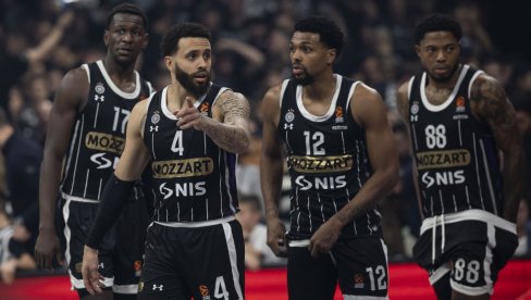 PRENOS, IGOKEA - PARTIZAN: Crno-beli jure novi trijumf na veoma teškom gostovanju