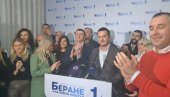 ВЕЛИЧАНСТВЕНА ПОБЕДА: Успех коалиције Беране на првом месту-ПЕС-СНП на ванредним локалним изборима у Беранама