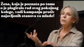 NAROD NAZVALA JADNIM I NEPISMENIM: Žena koja je plagirala rad pokojnog kolege sada vodi kampanju protiv stanova za mlade! (VIDEO)