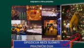 OPOZICIJA NEĆE SLOMITI PRAZNIČNI DUH (VIDEO)