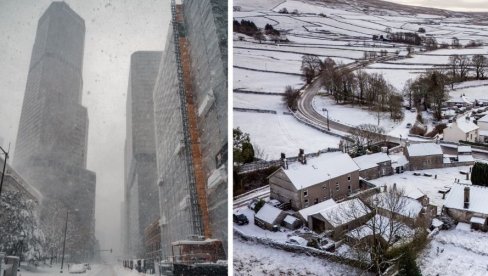 DA LI ĆE SRBIJU UDARITI POLARNI TALAS? Snežna oluja se kreće sa istoka ka ovom delu Evrope... (FOTO)