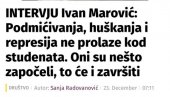 ОГЛАСИО СЕ ЦИА СТРУЦЊАК ЗА РУШЕЊЕ ВЛАСТИ НА УЛИЦИ: Организовао паљење скуштине, сада подржао рушење власти!