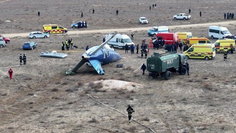 KIRBI O PADU AVIONA: SAD ponudile podršku u istrazi o avionskoj nesreći Azerbejdžan erlajnsa