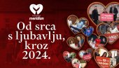 OD SRCA S LJUBAVLJU: Meridian fondacija obeležila 2024. godinu svojom humanošću i solidarnošću (VIDEO)