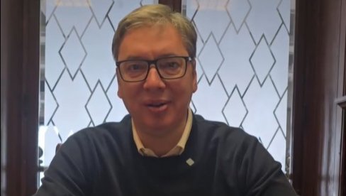 PREDSEDNIK VUČIĆ OBJAVIO VAŽNE VESTI  (VIDEO)