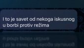 PREPISKA IZ STUDENTSKE GRUPE: Kako studenti dobijaju direktive od iskusnog u borbi protiv vlasti (VIDEO)