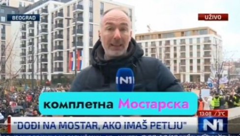 BRUKA I SRAMOTA Reporter N1 otkrio glavni cilj studenata: Blokiraće pristup kliničkom centru (VIDEO)