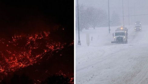 DOK AMERIKOM BUKTE POŽARI VEĆ SE SPREMA NOVA KATAKLIZMA: Ove predele okovaće ledena kiša i mećave (FOTO)