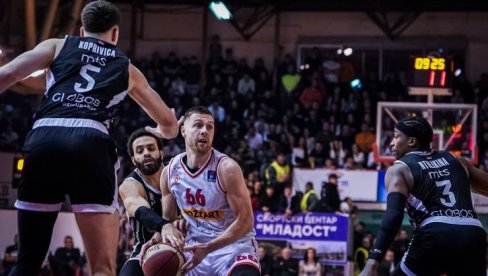 PRENOS, Borac - Partizan: Crno-beli gostuju u ABA ligi