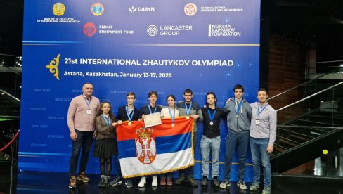 SEDAM MEDALJA ZA SRBIJU: Još jedan veliki uspeh učenika Matematičke gimnazije