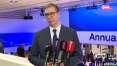 ŽELIM DA IZRZAIM SAUČEŠĆE PORODICAMA Predsednik Vučić iz Davosa o požaru u staračkom domu kod Barajeva