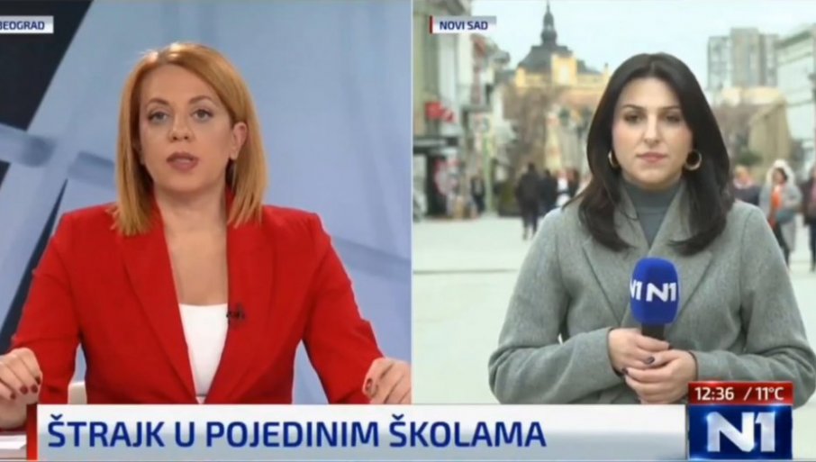 REPORTERKA N1 SRUŠILA SNOVE O GENERALNOM ŠTRAJKU: Tek nekoliko malih preduzetnika neće raditi, neki frizer i kafić! (VIDEO)