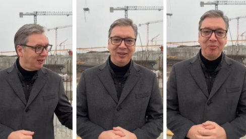 SRBIJA RADI, SRBIJA SE GRADI: Predsednik Vučić obratio se građanima (VIDEO)