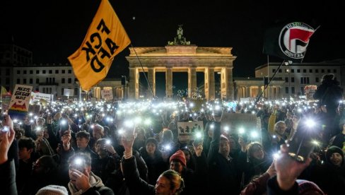 HILJADE NEMACA NA ULICAMA U ZNAK PROTESTA: Pobuna protiv uspona AfD-a