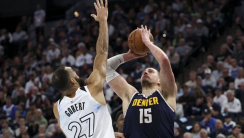 JOKIĆ UPISAO NOVI DABL-DABL: Dobra partija Srbina nije pomogla Denveru protiv Minesote (VIDEO)