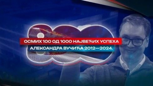 POGLEDAJTE: Osmih 100 od 1000 (VIDEO)