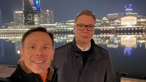 PONOSAN SAM NA DELA KOJA SMO ZAJEDNO OSTVARILI: Predsednik Vučić sa Malim - Ovo je tek početak (FOTO)