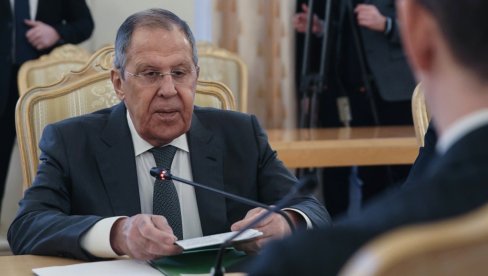 NE ZNAM ŠTA BI ONI RADILI Lavrov: Evropa nema šta da radi za pregovaračkim stolom o Ukrajini