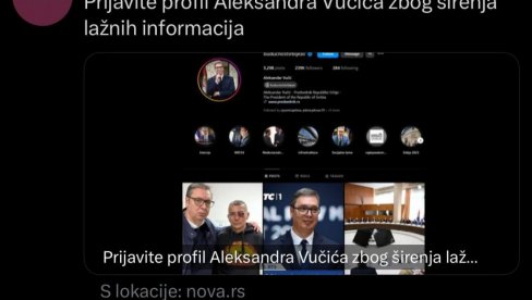 VUČIĆA NAPADAJU KAO TRAMPA, POLITIČKI TERORISTI U AKCIJI : Poručuju šefu države - Ti si legitimna meta! (FOTO)